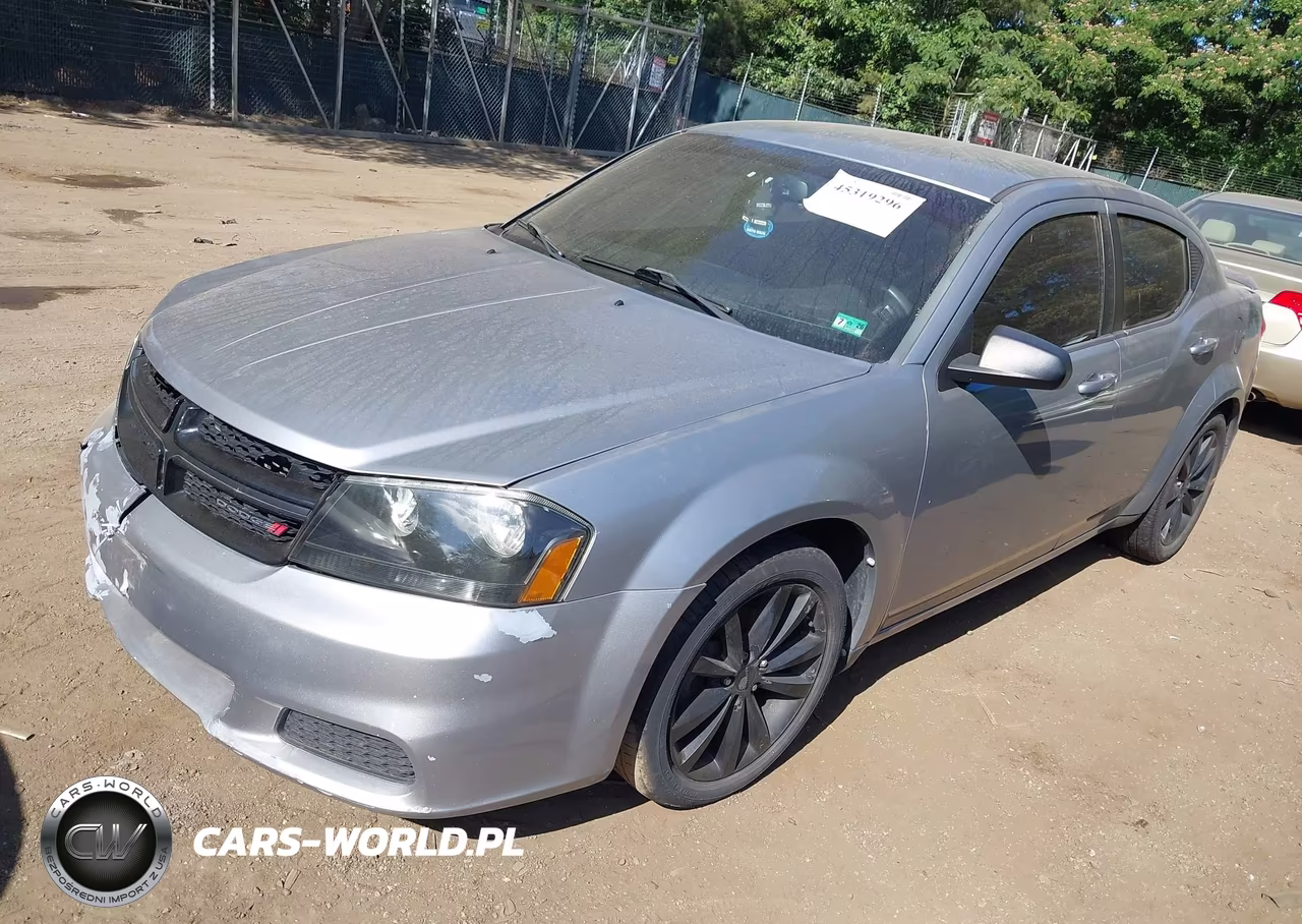 2013 Dodge Avenger Se V6 VIN:1C3CDZAG9DN750043 - 2
