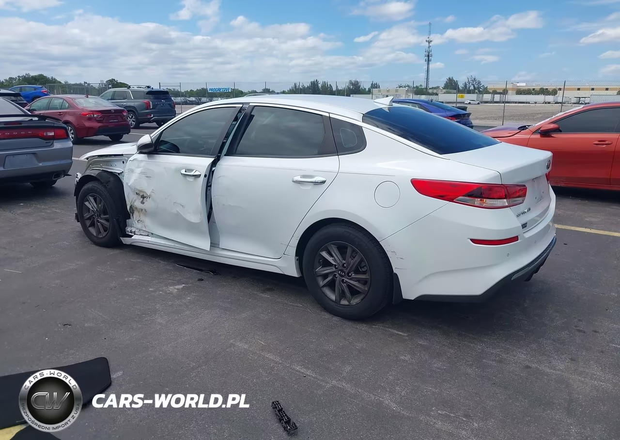 2020 Kia Optima Lx VIN:5XXGT4L33LG420728 - 3
