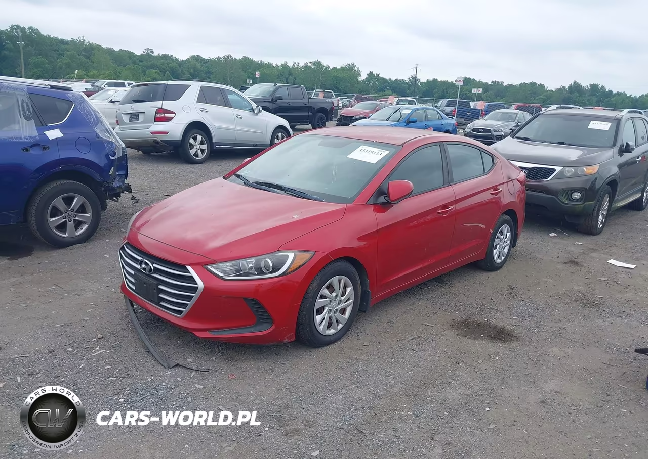 2018 Hyundai Elantra Se VIN:5NPD74LFXJH368484 - 2