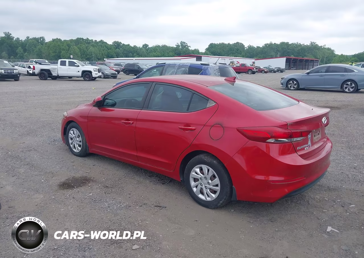 2018 Hyundai Elantra Se VIN:5NPD74LFXJH368484 - 3