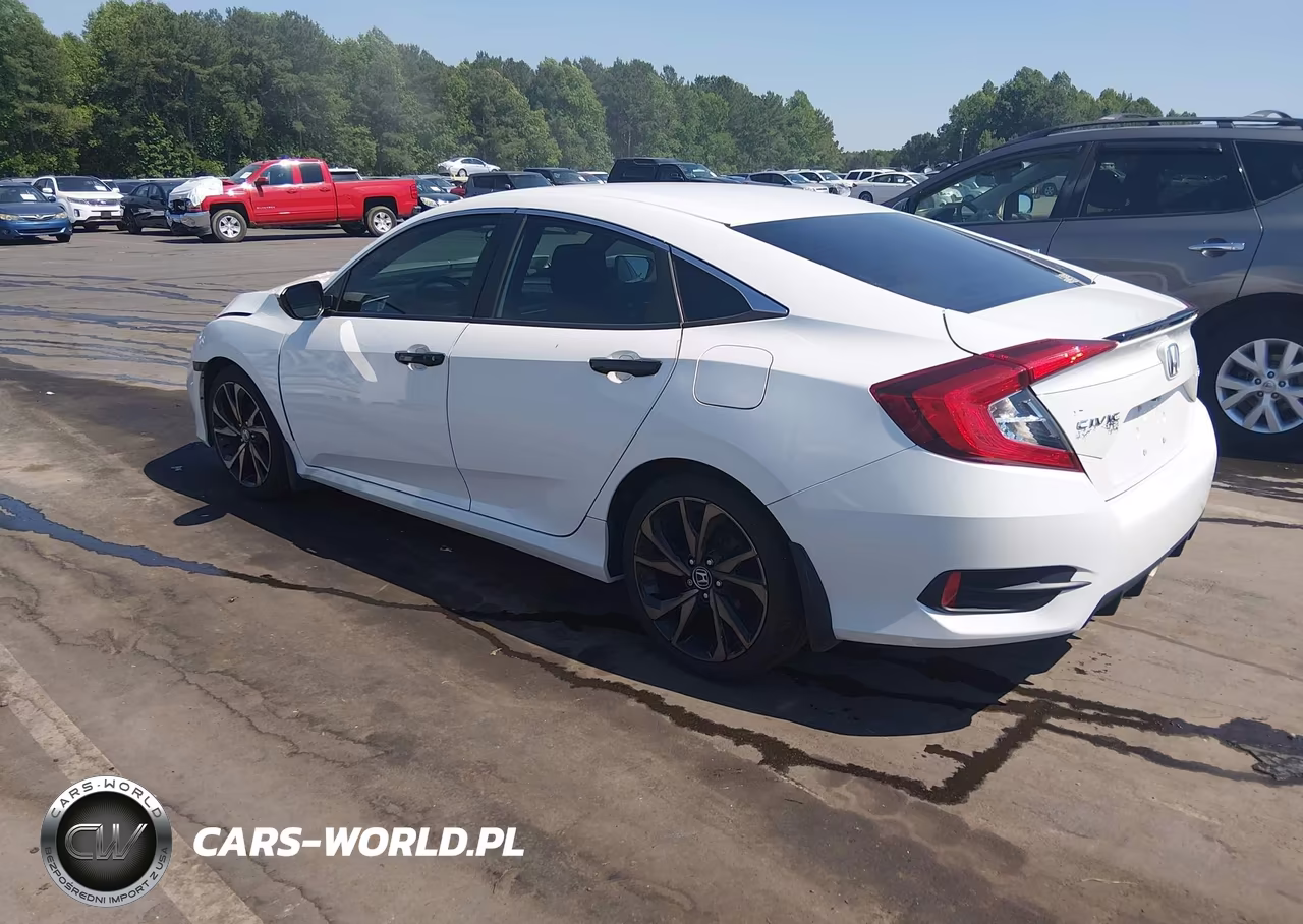 2020 Honda Civic Sport VIN:2HGFC2E8XLH520980 - 3