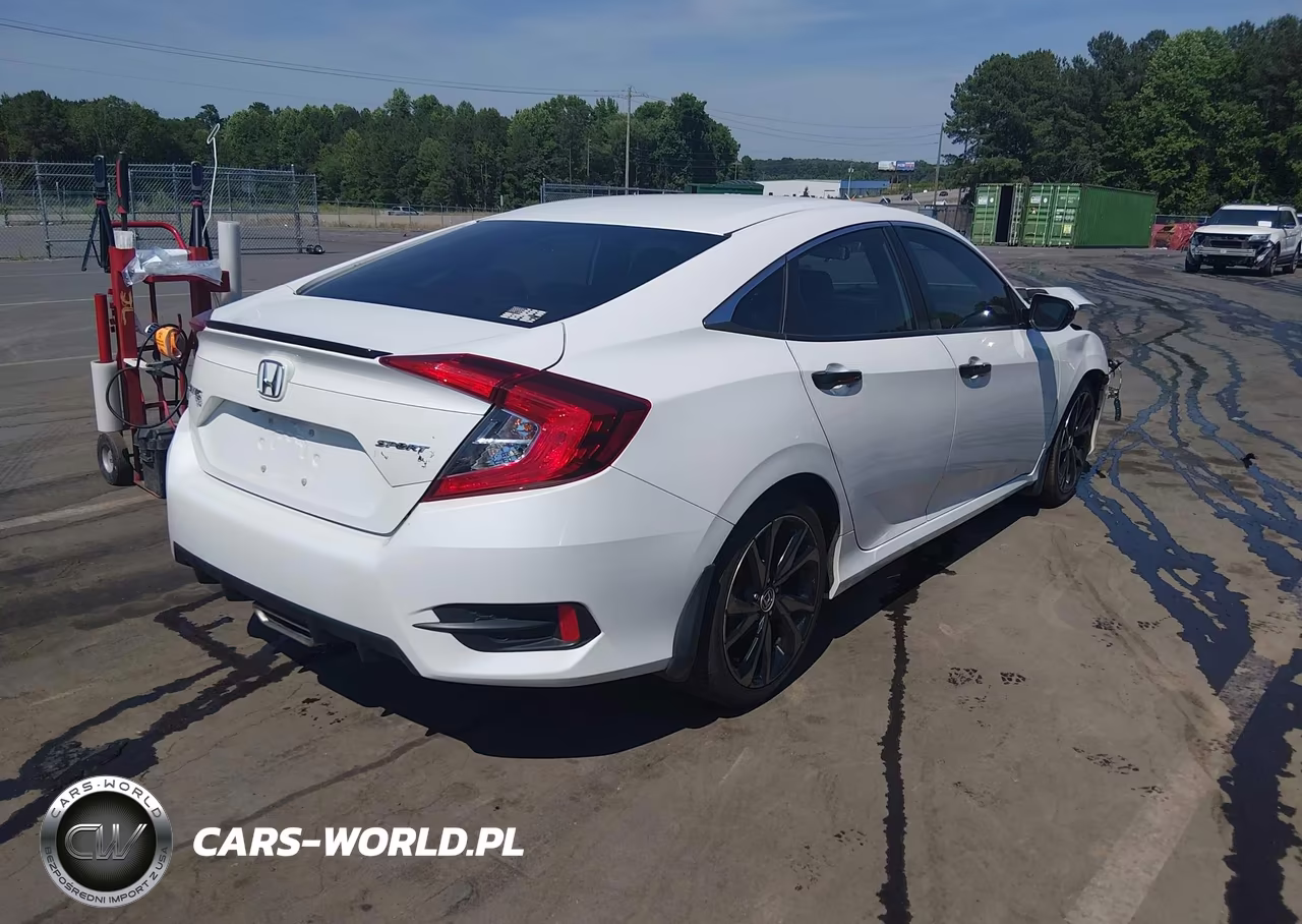 2020 Honda Civic Sport VIN:2HGFC2E8XLH520980 - 4