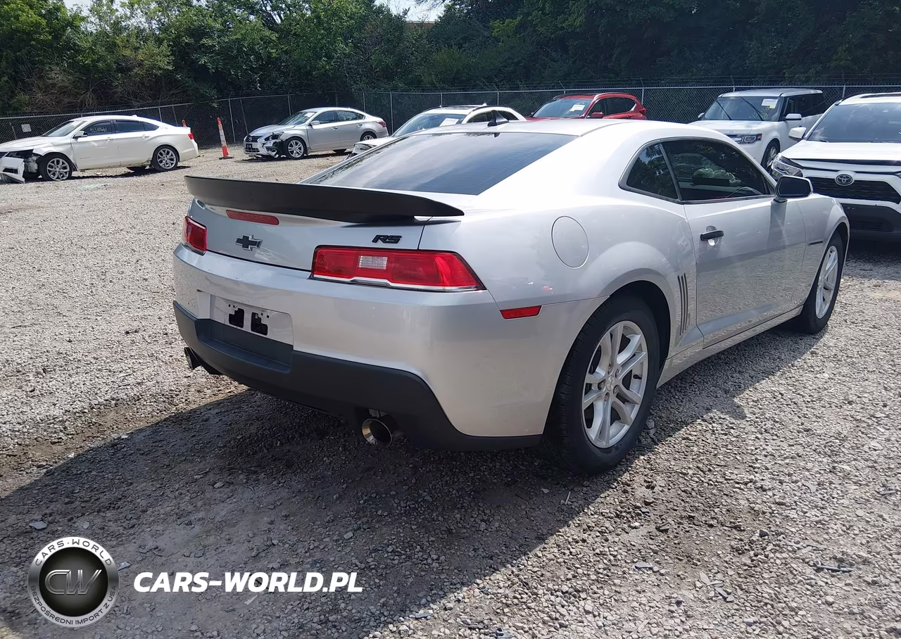 2015 Chevrolet Camaro 2Ls VIN:2G1FB1E39F9311298 - 4