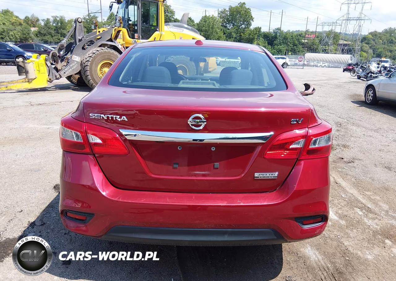 2019 Nissan Sentra Sv VIN:3N1AB7AP7KY407294 - 16