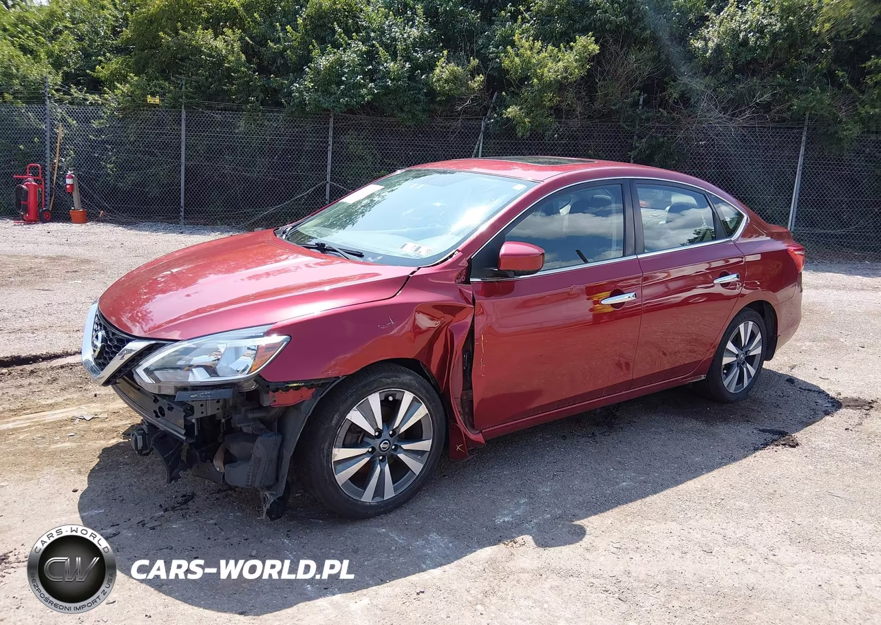 2019 Nissan Sentra Sv VIN:3N1AB7AP7KY407294 - 2