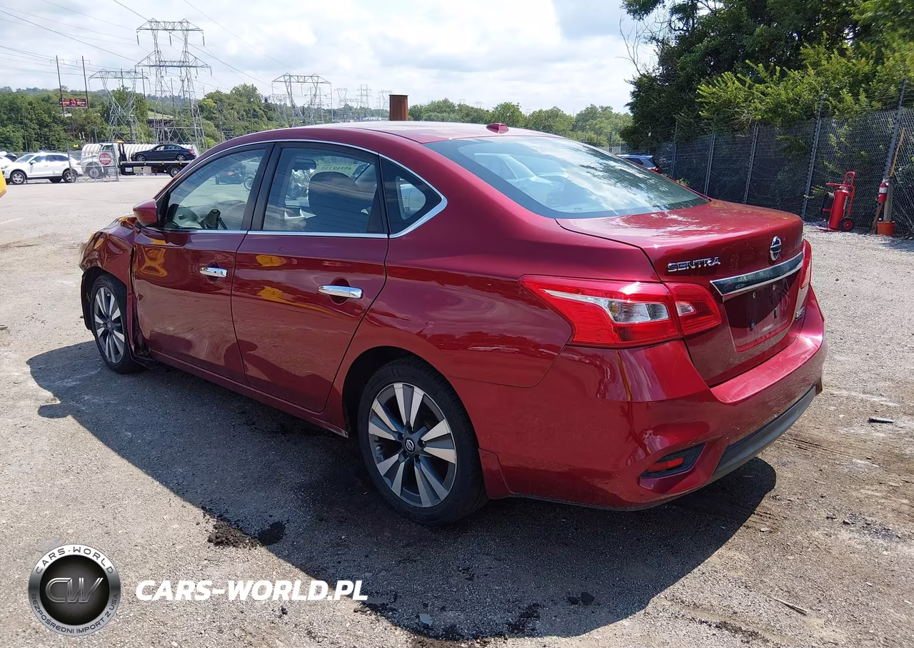 2019 Nissan Sentra Sv VIN:3N1AB7AP7KY407294 - 3