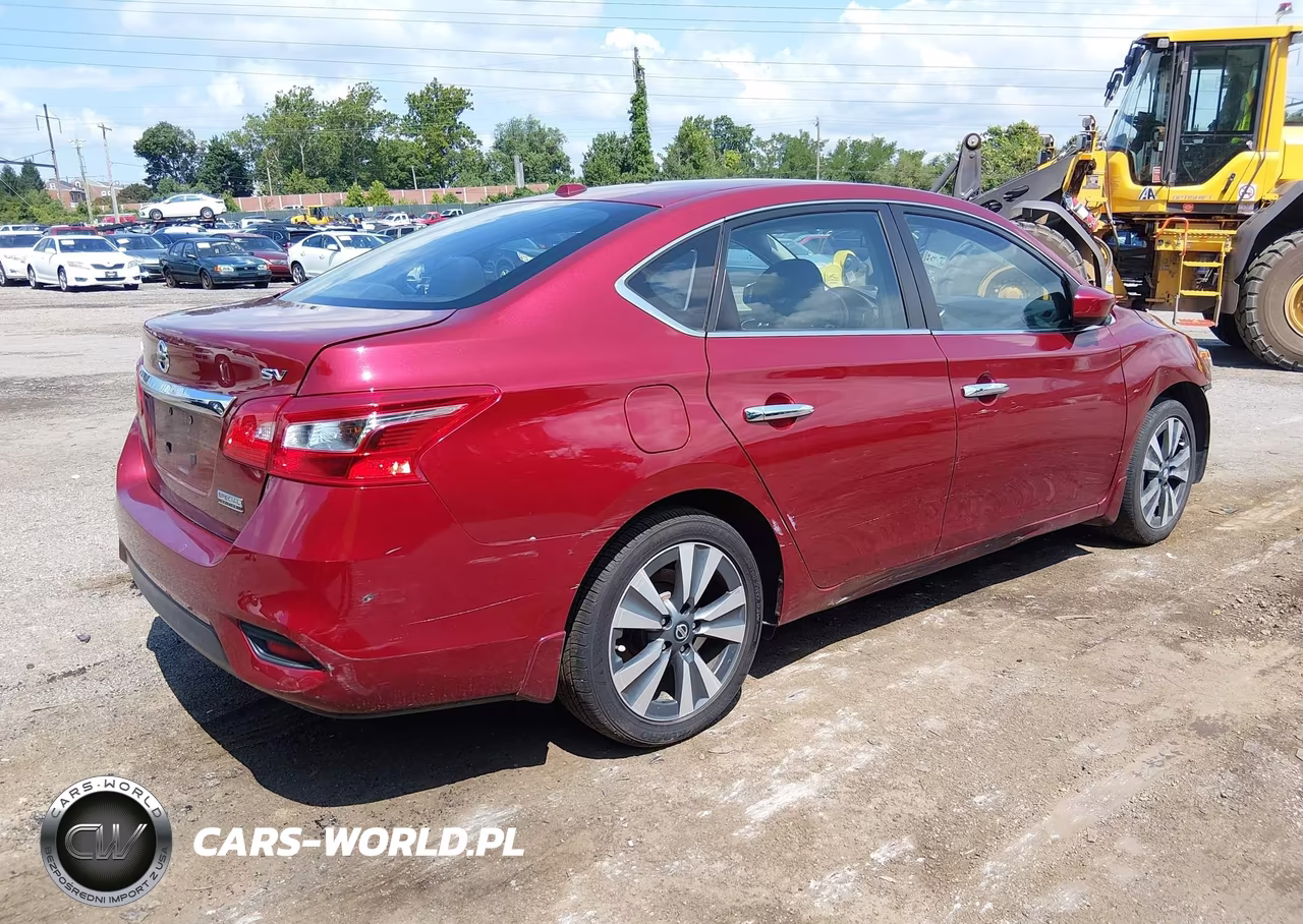 2019 Nissan Sentra Sv VIN:3N1AB7AP7KY407294 - 4