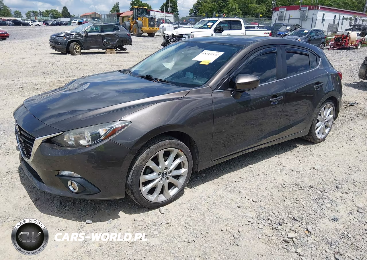 2015 Mazda Mazda3 S Touring VIN:JM1BM1L36F1274413 - 2
