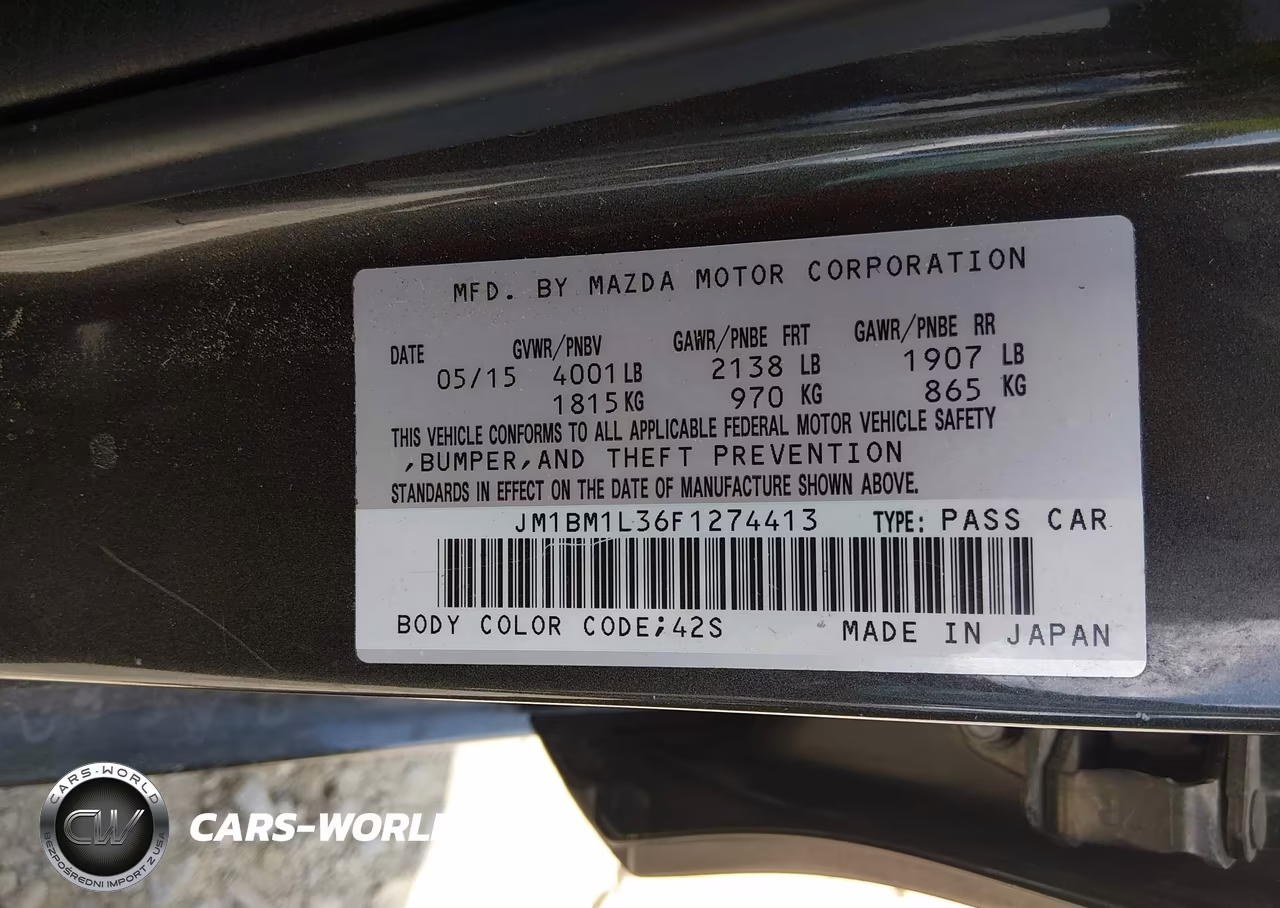 2015 Mazda Mazda3 S Touring VIN:JM1BM1L36F1274413 - 9