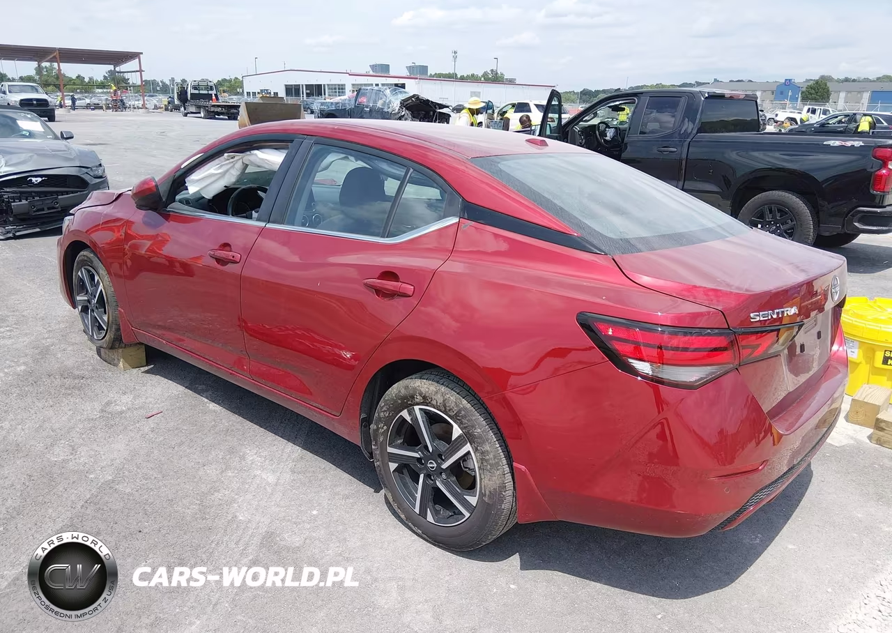 2025 Nissan Sentra Sv VIN:3N1AB8CV2SY241963 - 3