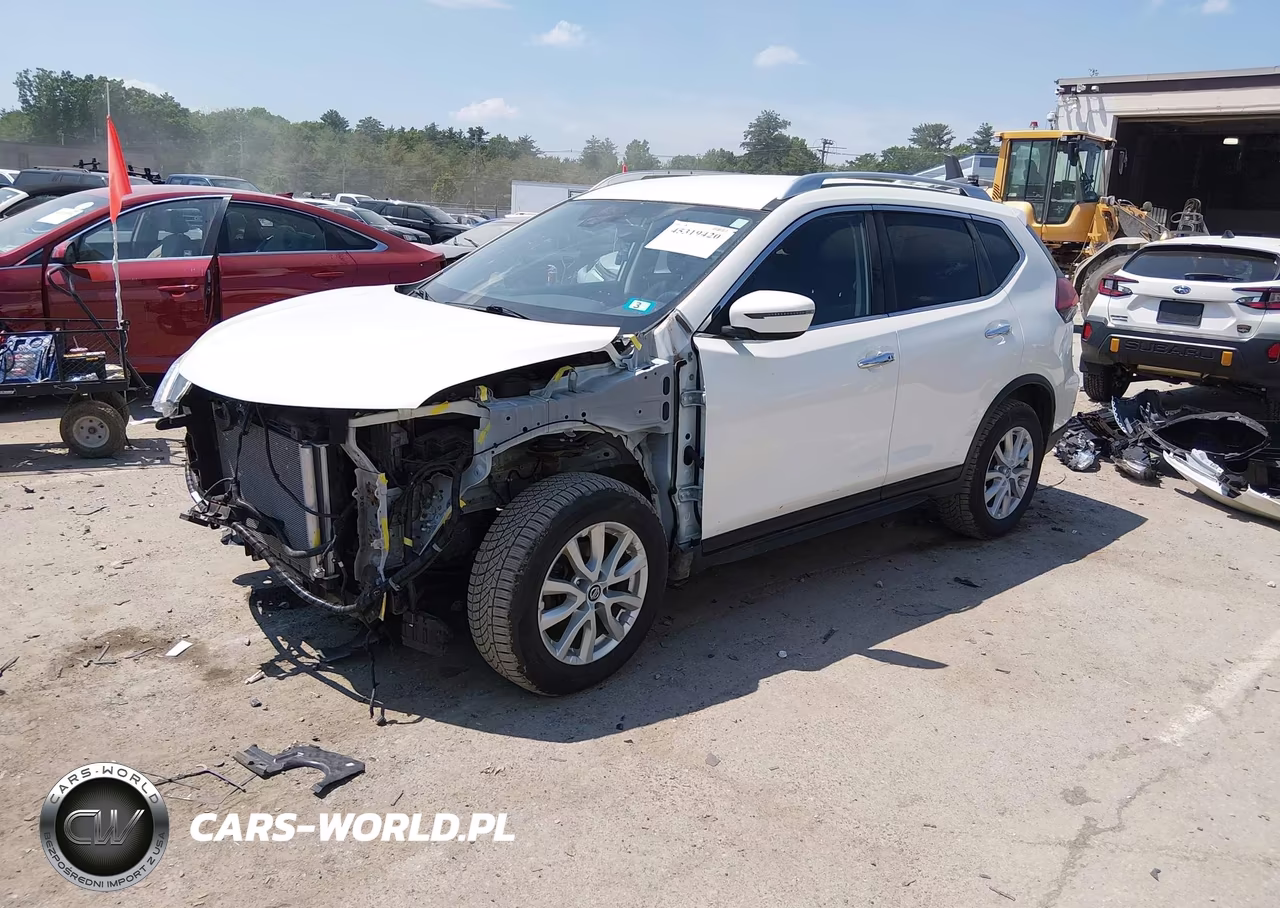 2019 Nissan Rogue Sv VIN:JN8AT2MV1KW377356 - 2