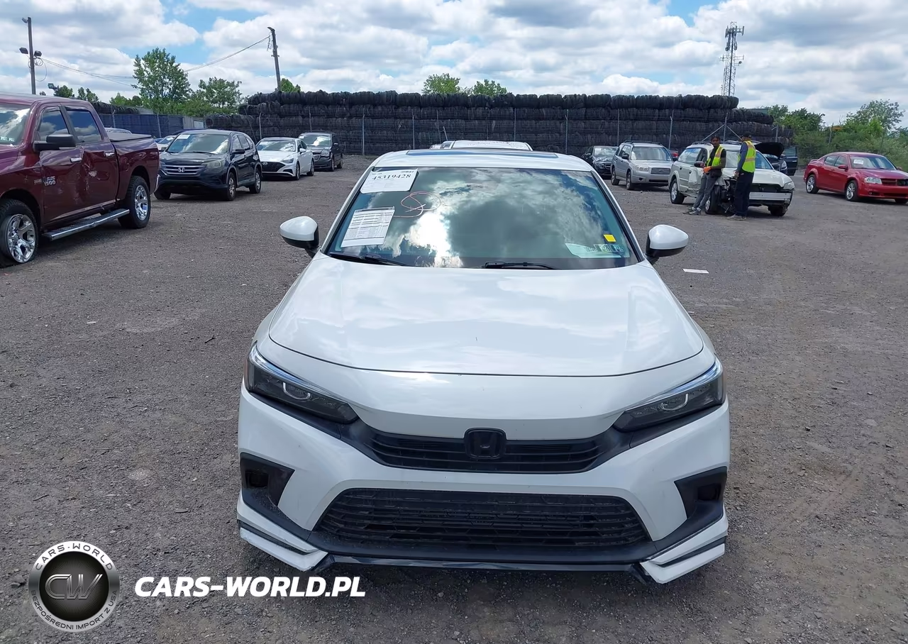 2022 Honda Civic Ex VIN:JHMFE1F79NX001313 - 13