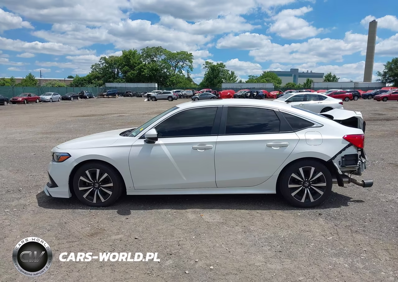 2022 Honda Civic Ex VIN:JHMFE1F79NX001313 - 15