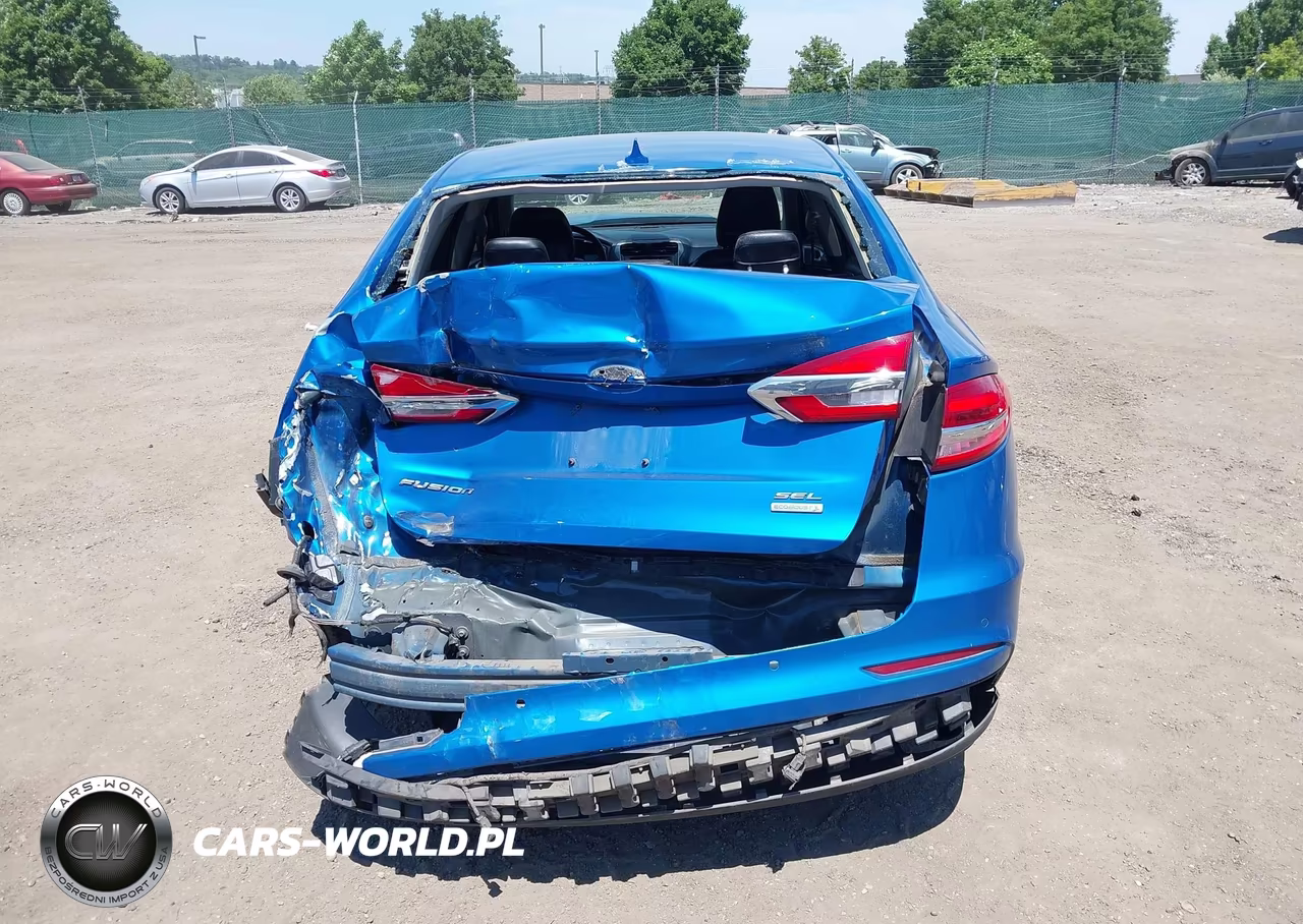 2019 Ford Fusion Sel VIN:3FA6P0CD3KR150486 - 16