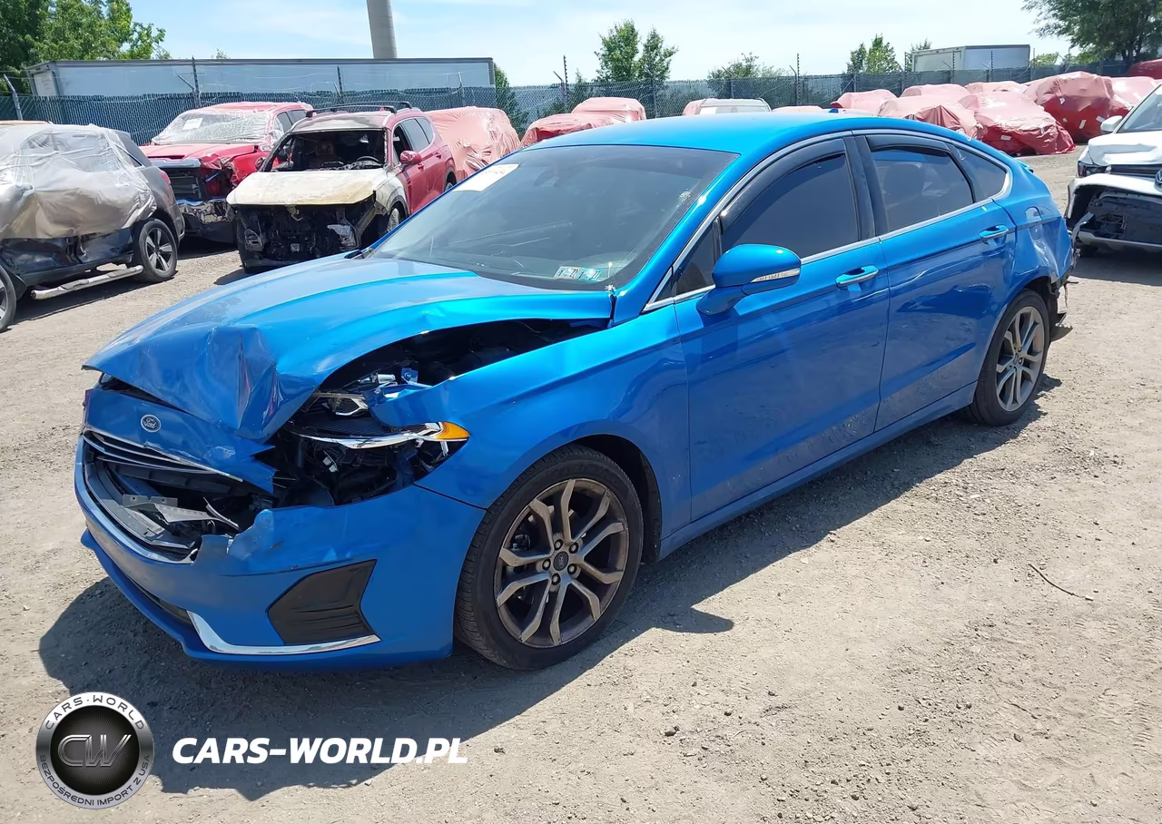2019 Ford Fusion Sel VIN:3FA6P0CD3KR150486 - 2