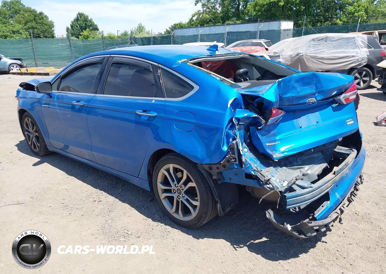 2019 Ford Fusion Sel VIN:3FA6P0CD3KR150486 - 3