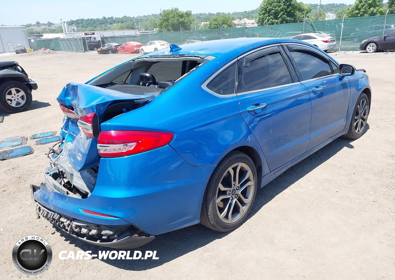 2019 Ford Fusion Sel VIN:3FA6P0CD3KR150486 - 4
