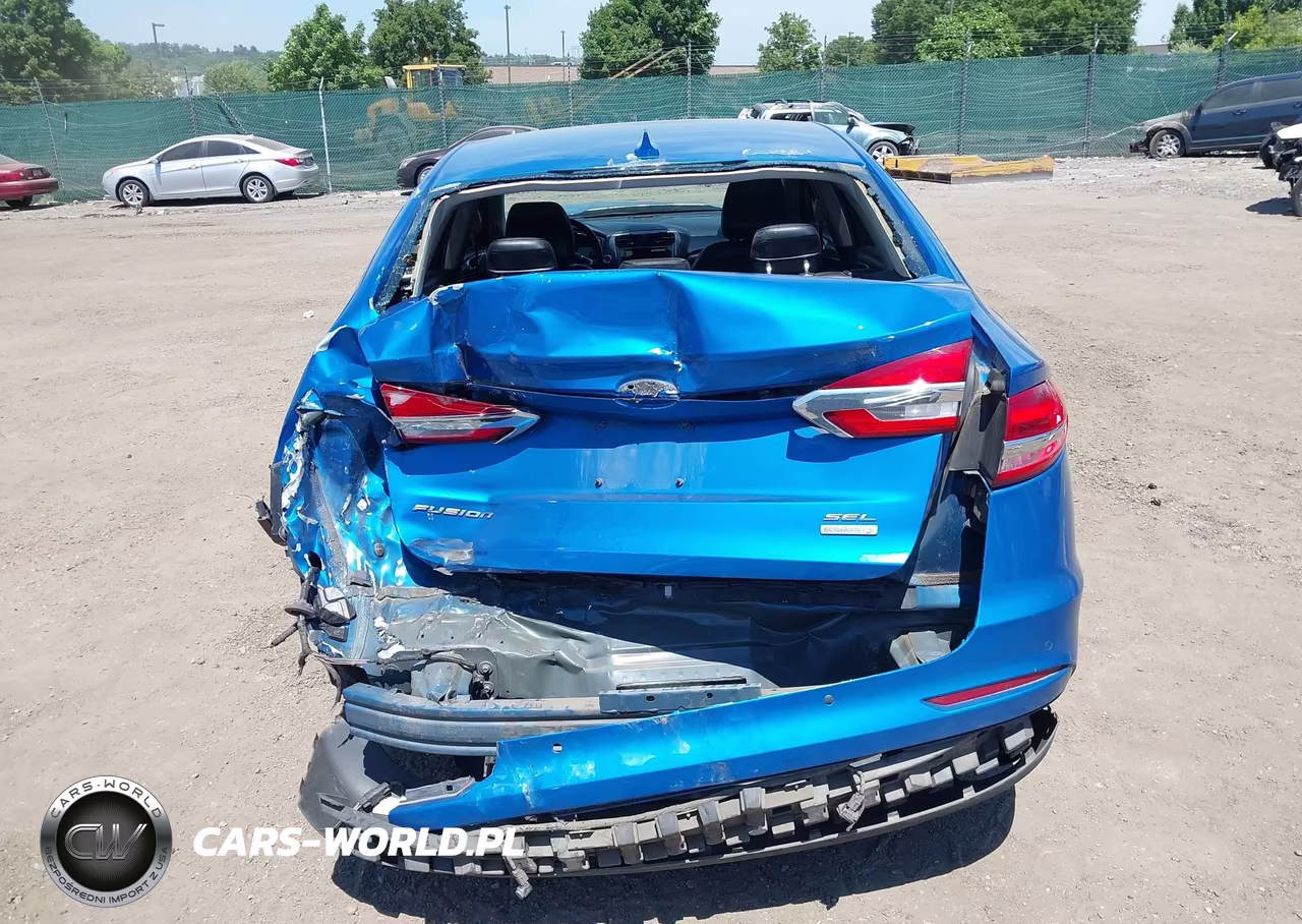 2019 Ford Fusion Sel VIN:3FA6P0CD3KR150486 - 6