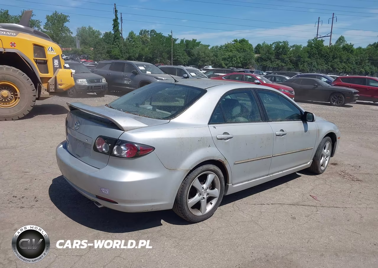 2007 Mazda Mazda6 I Sport Ve VIN:1YVHP80C875M30647 - 4