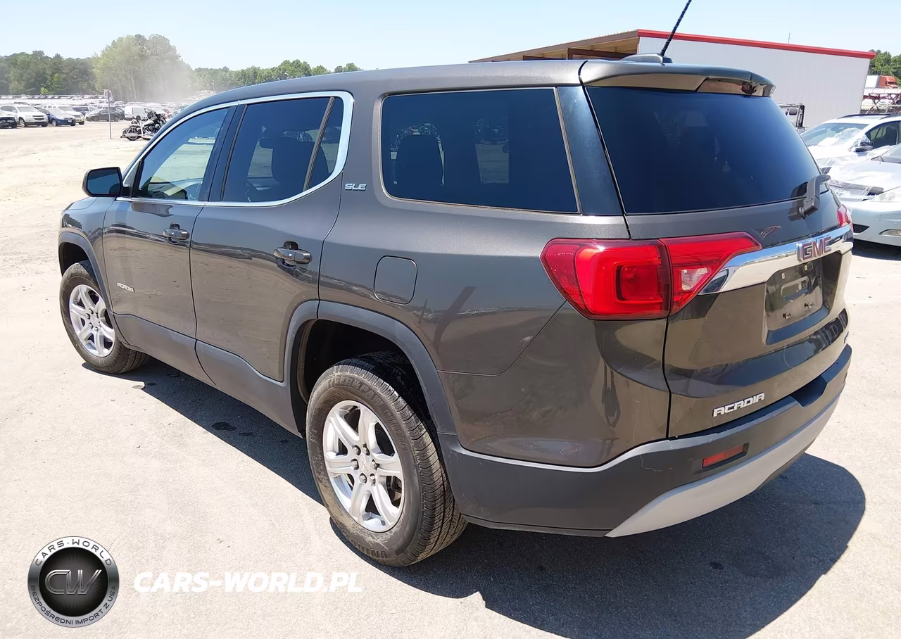 2019 GMC Acadia Sle-1 VIN:1GKKNRLAXKZ273338 - 3