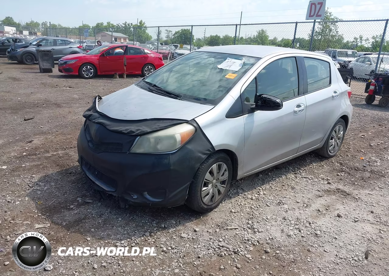 2013 Toyota Yaris Le VIN:JTDKTUD34DD567239 - 2
