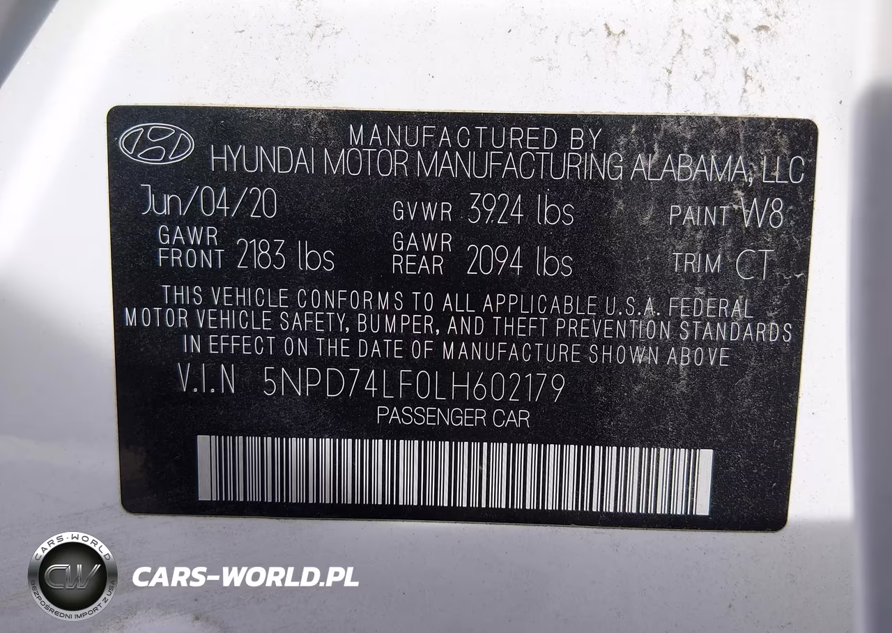 2020 Hyundai Elantra Se VIN:5NPD74LF0LH602179 - 9