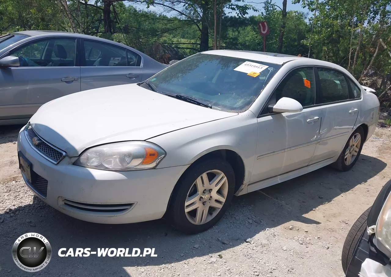 2012 Chevrolet Impala Lt VIN:2G1WG5E37C1274674 - 2