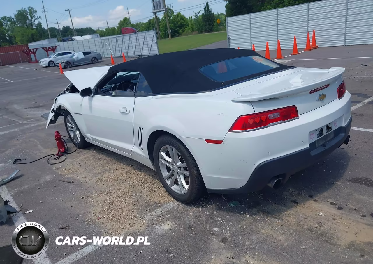 2014 Chevrolet Camaro 1Lt VIN:2G1FB3D38E9127143 - 3