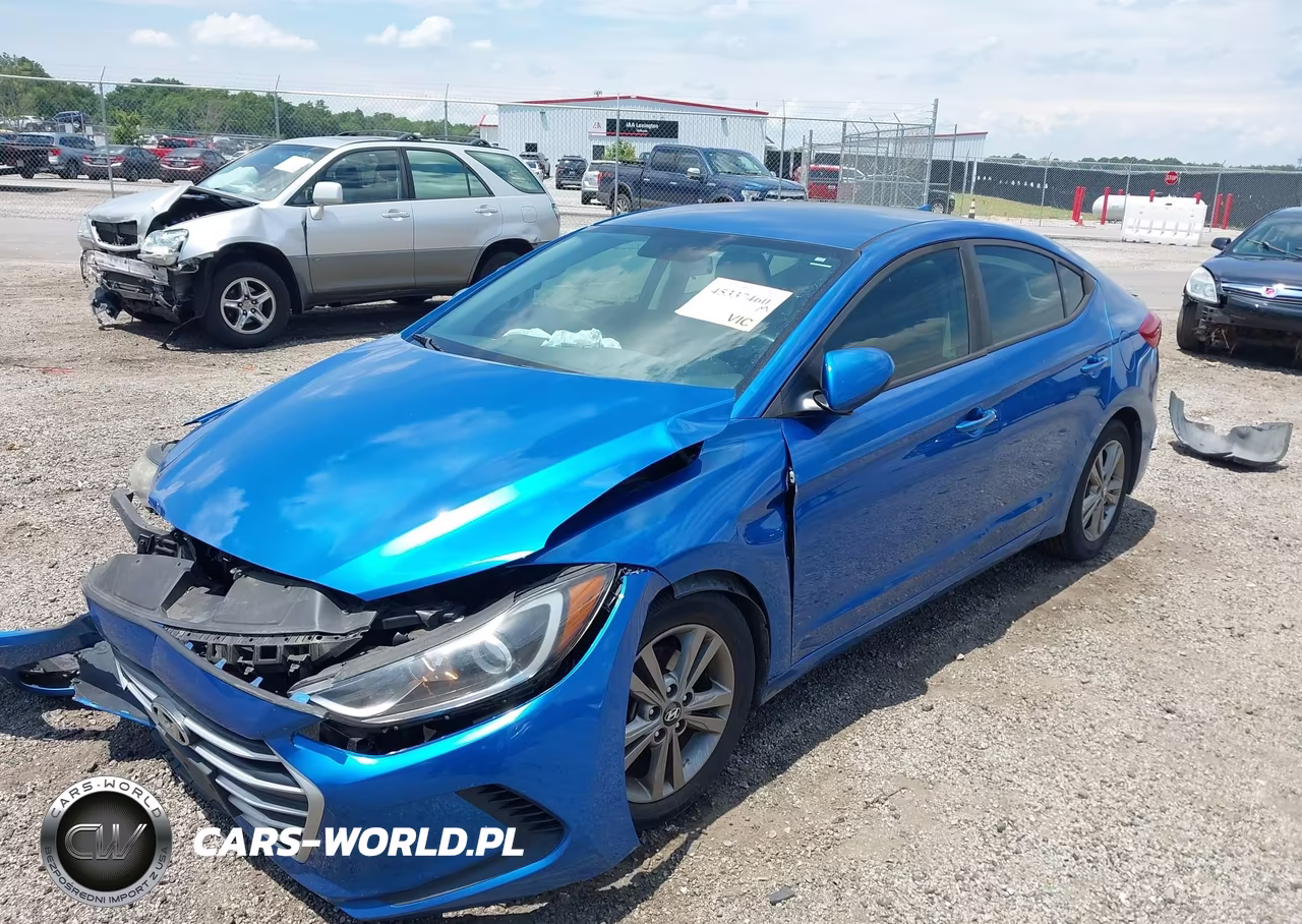 2018 Hyundai Elantra Sel VIN:5NPD84LFXJH254823 - 2