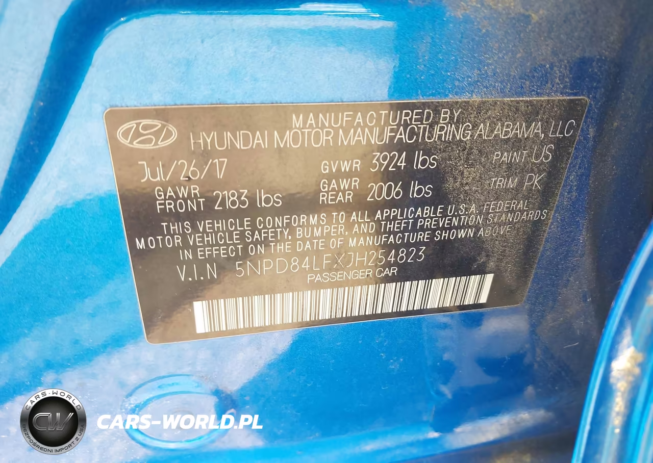 2018 Hyundai Elantra Sel VIN:5NPD84LFXJH254823 - 9