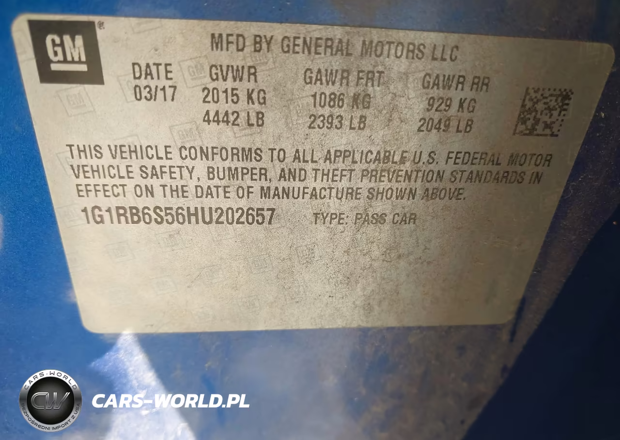 2017 Chevrolet Volt Premier VIN:1G1RB6S56HU202657 - 9