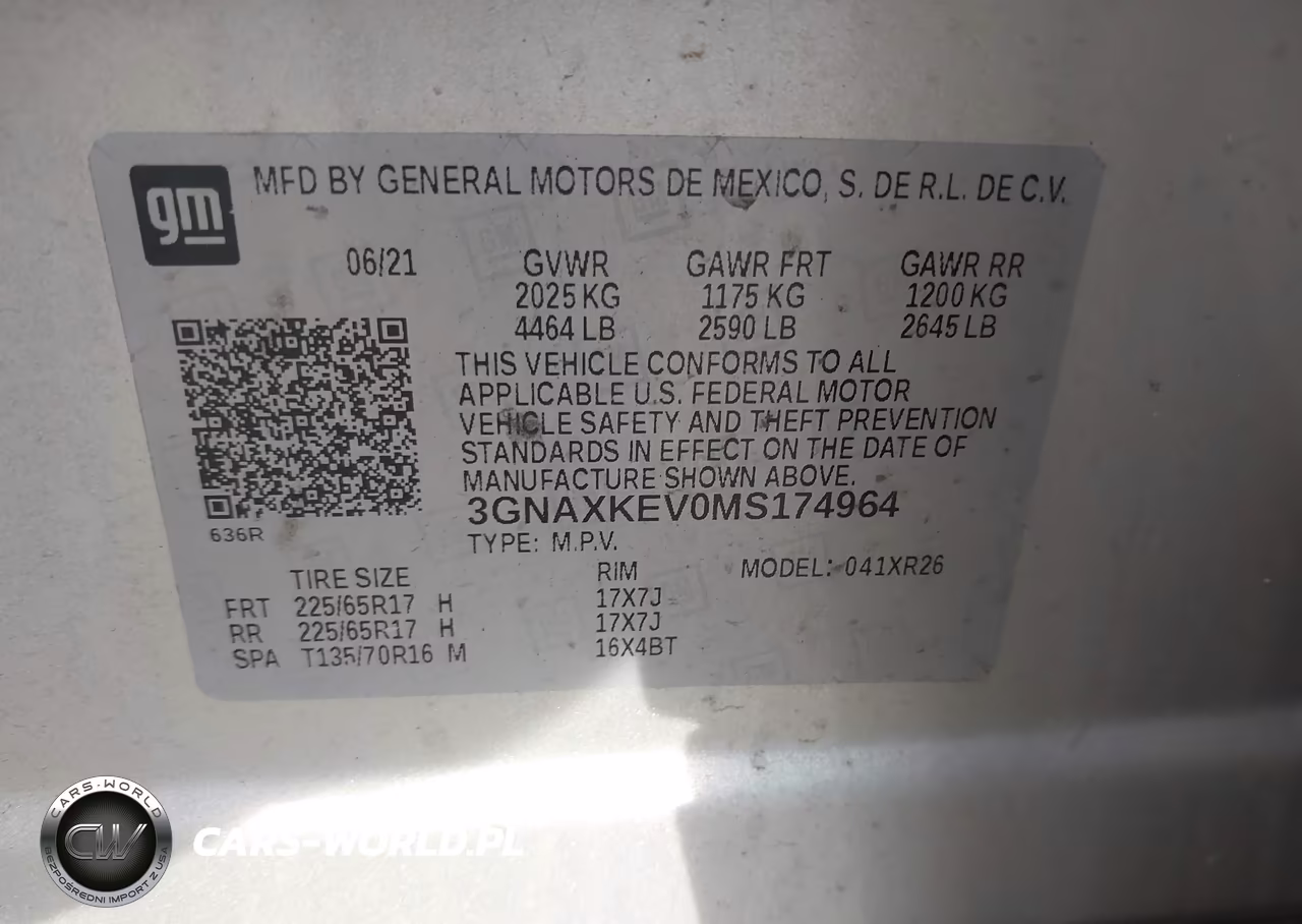 2021 Chevrolet Equinox Fwd Lt VIN:3GNAXKEV0MS174964 - 9