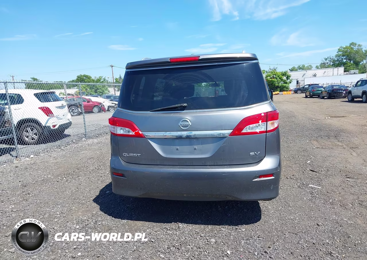 2015 Nissan Quest Sv VIN:JN8AE2KP5F9124382 - 16
