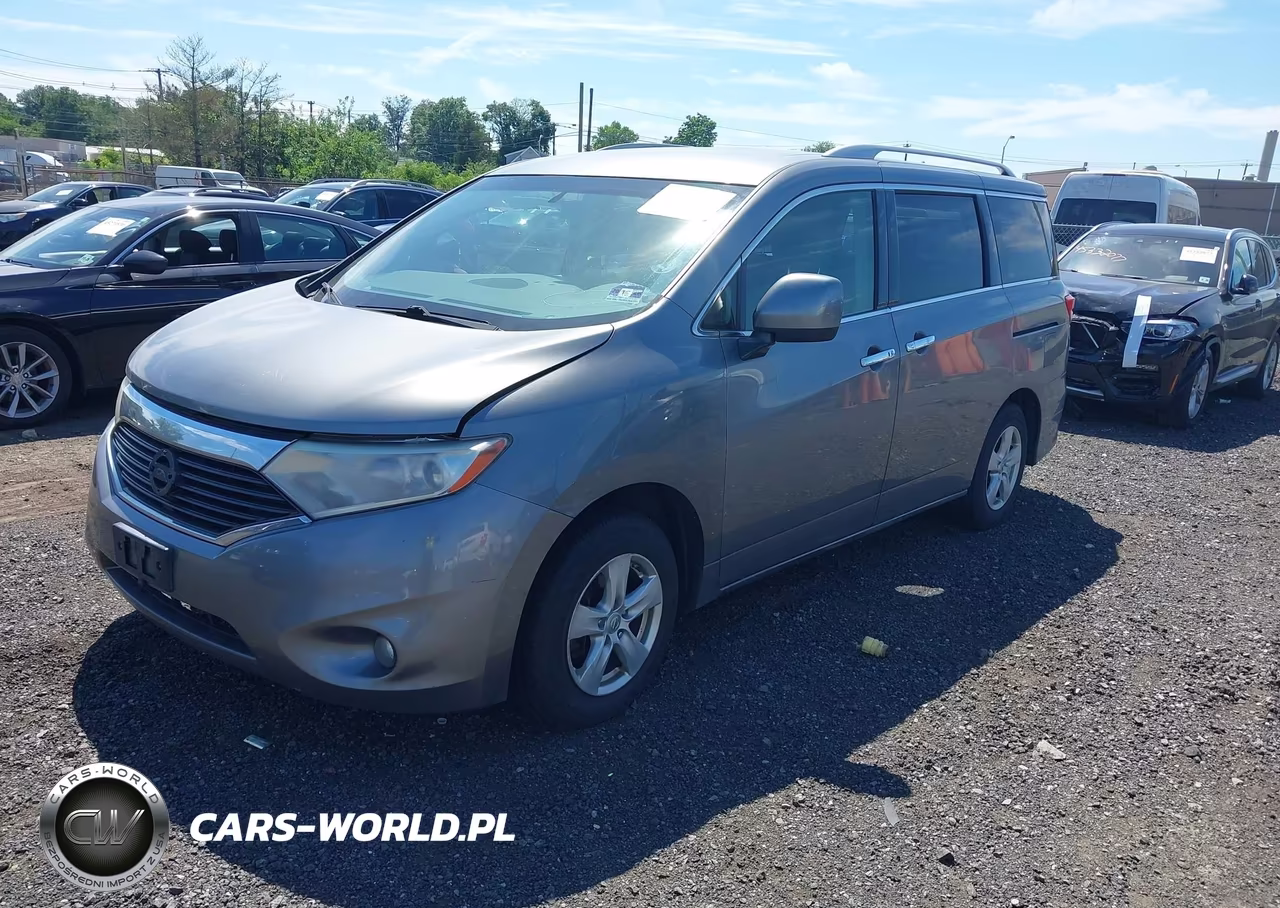 2015 Nissan Quest Sv VIN:JN8AE2KP5F9124382 - 2