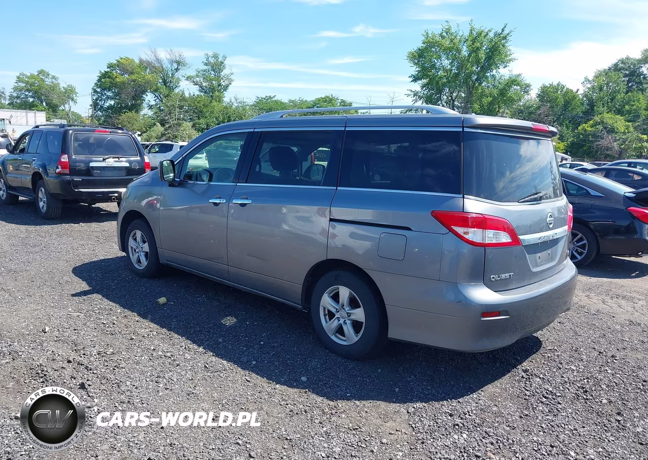 2015 Nissan Quest Sv VIN:JN8AE2KP5F9124382 - 3