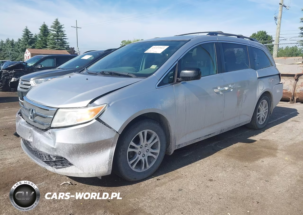 2011 Honda Odyssey Ex-L VIN:5FNRL5H61BB020413 - 2