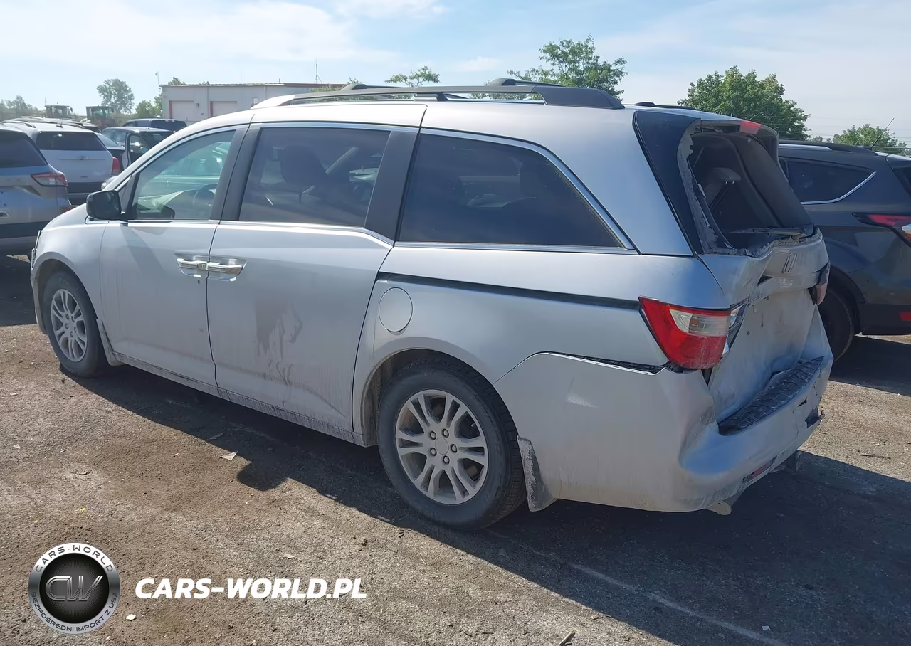 2011 Honda Odyssey Ex-L VIN:5FNRL5H61BB020413 - 3