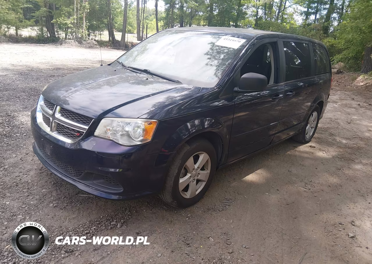 2013 Dodge Grand Caravan Se VIN:2C4RDGBG4DR665140 - 2