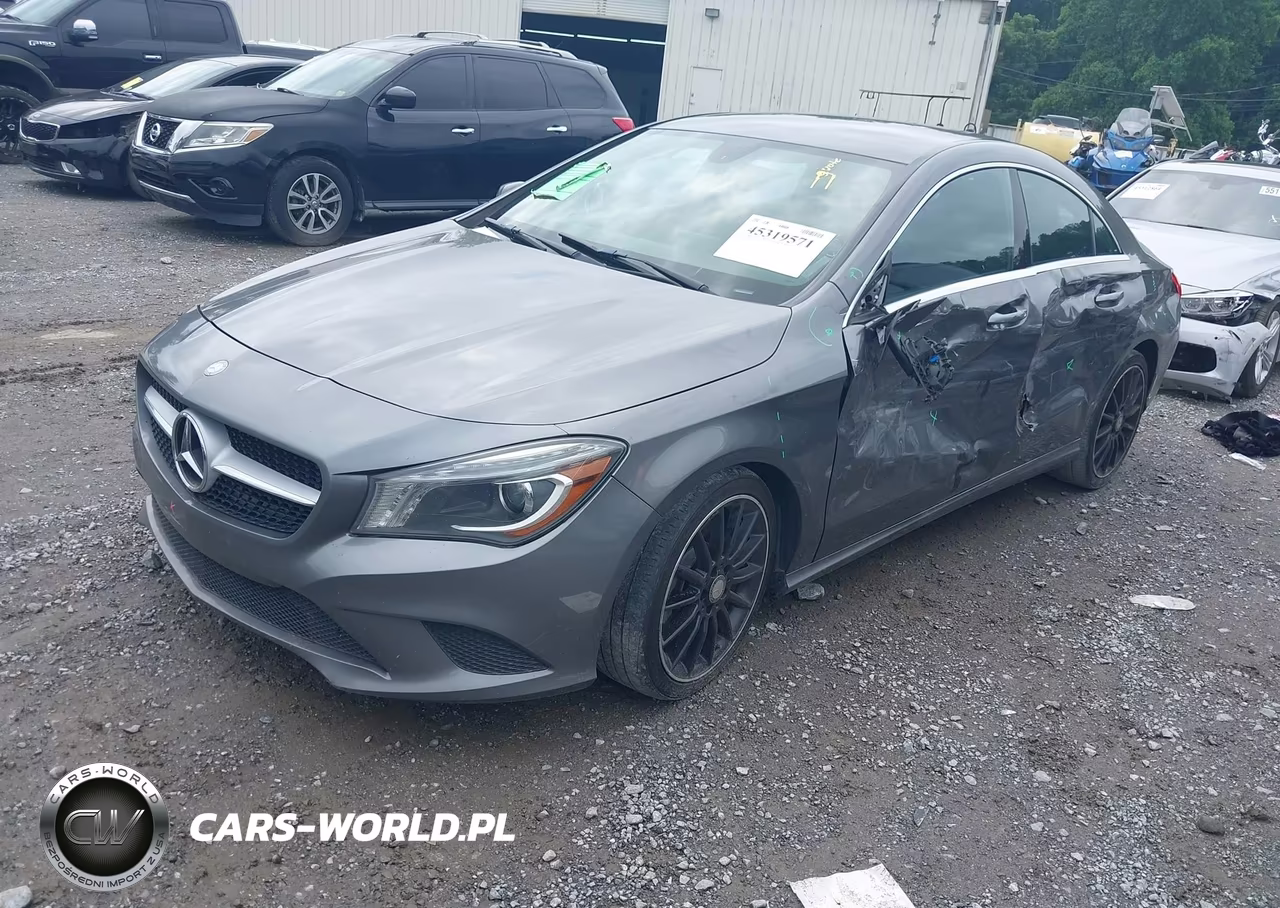 2014 Mercedes-Benz Cla 250 VIN:WDDSJ4EB9EN156092 - 2