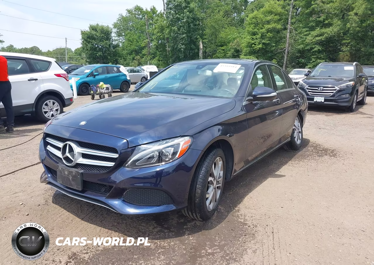 2015 Mercedes-Benz C 300 4Matic VIN:55SWF4KB1FU078360 - 2