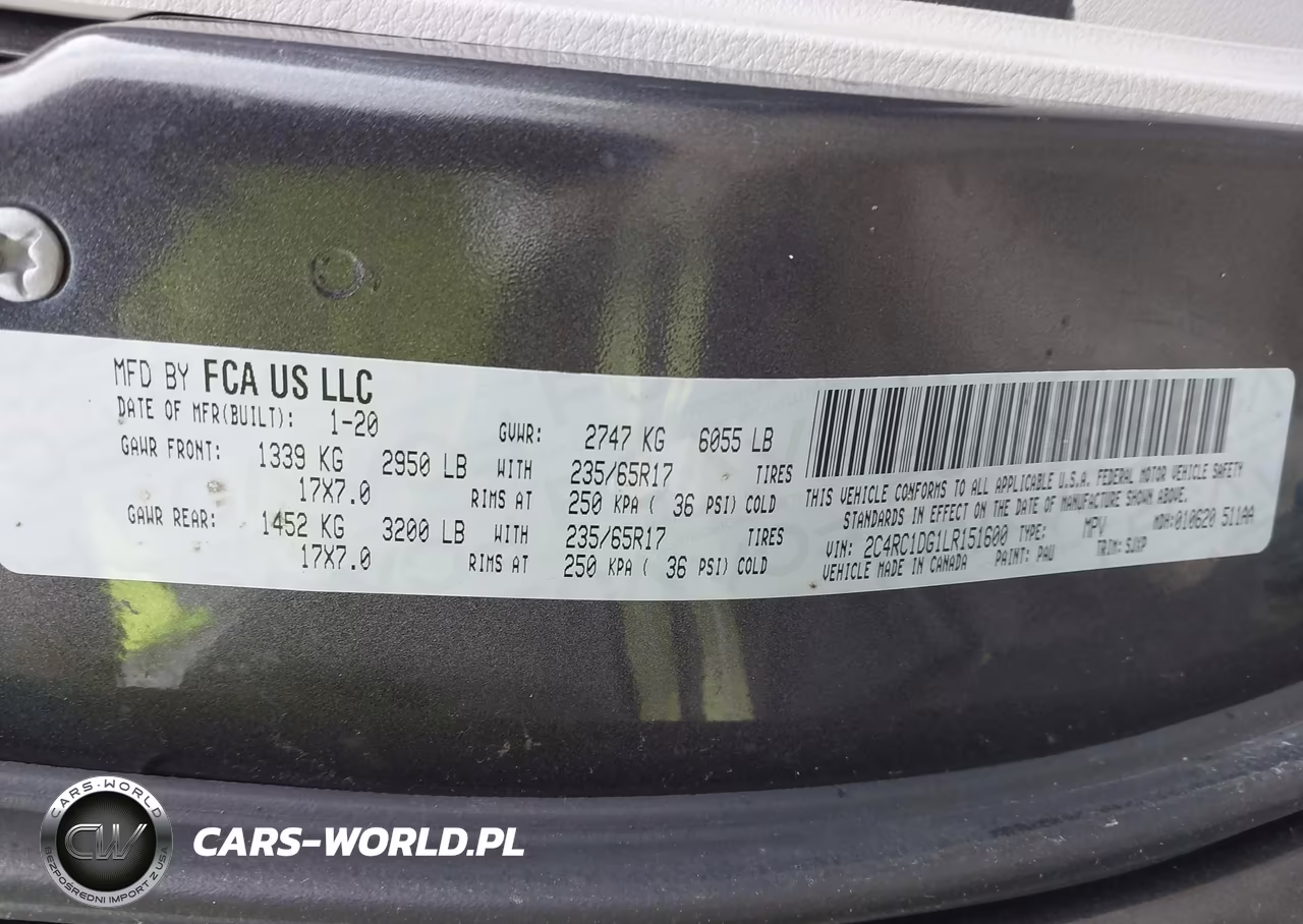 2020 Chrysler Voyager Lxi VIN:2C4RC1DG1LR151600 - 9