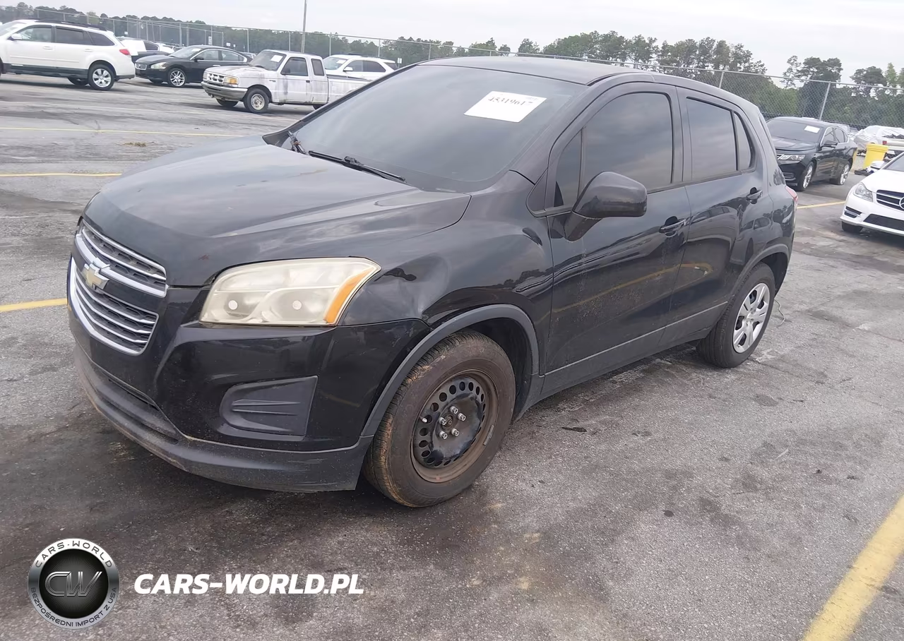 2016 Chevrolet Trax Ls VIN:KL7CJKSB5GB591152 - 2