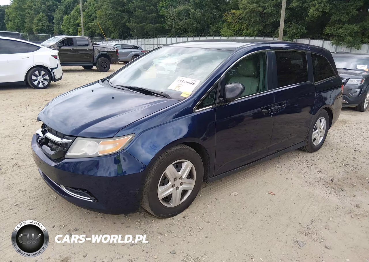 2016 Honda Odyssey Lx VIN:5FNRL5H25GB158735 - 2