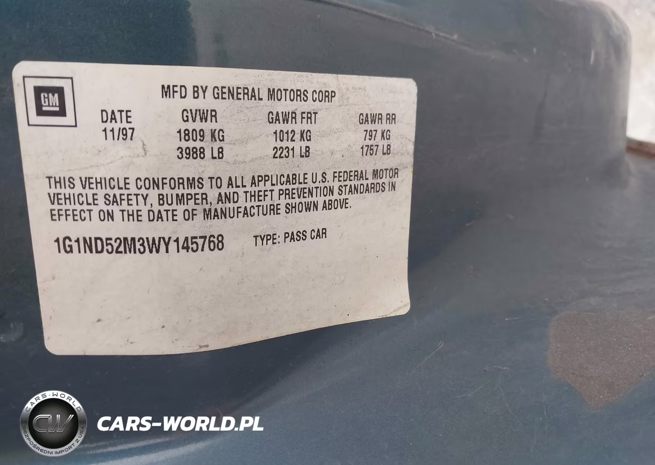 1998 Chevrolet Malibu VIN:1G1ND52M3WY145768 - 9