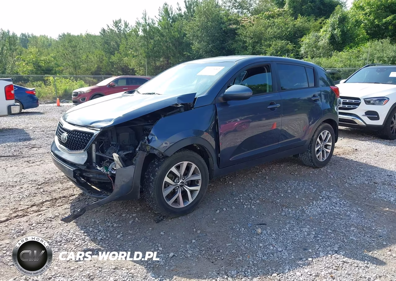 2014 Kia Sportage Lx VIN:KNDPB3AC2E7556571 - 2