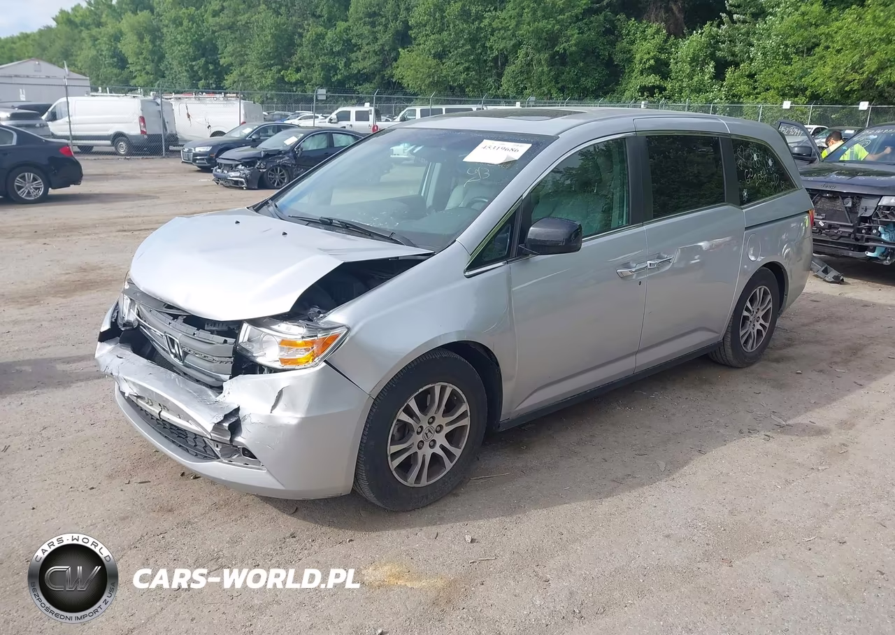 2012 Honda Odyssey Ex-L VIN:5FNRL5H6XCB137683 - 2