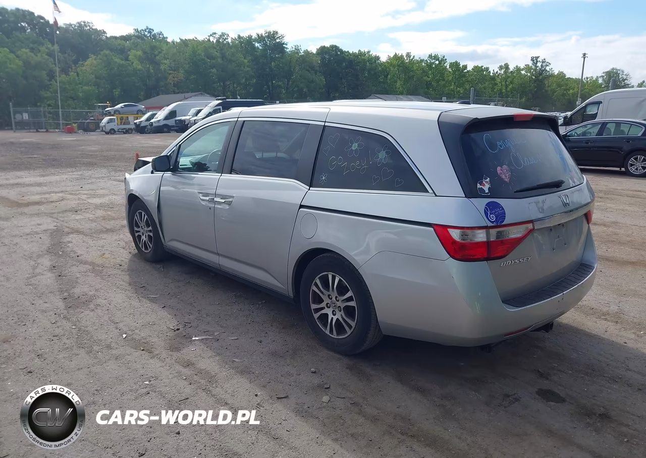 2012 Honda Odyssey Ex-L VIN:5FNRL5H6XCB137683 - 3