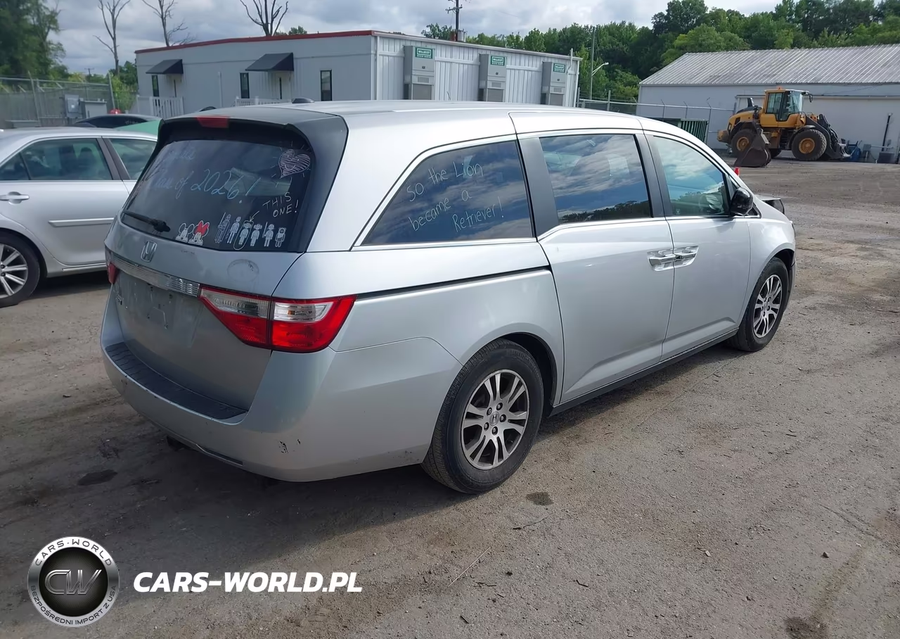 2012 Honda Odyssey Ex-L VIN:5FNRL5H6XCB137683 - 4