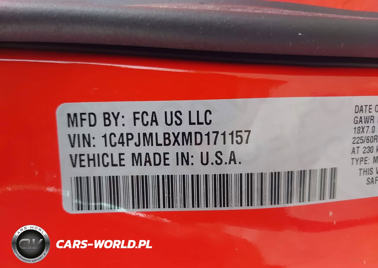 2021 Jeep Cherokee Altitude 4X4 VIN:1C4PJMLBXMD171157 - 9