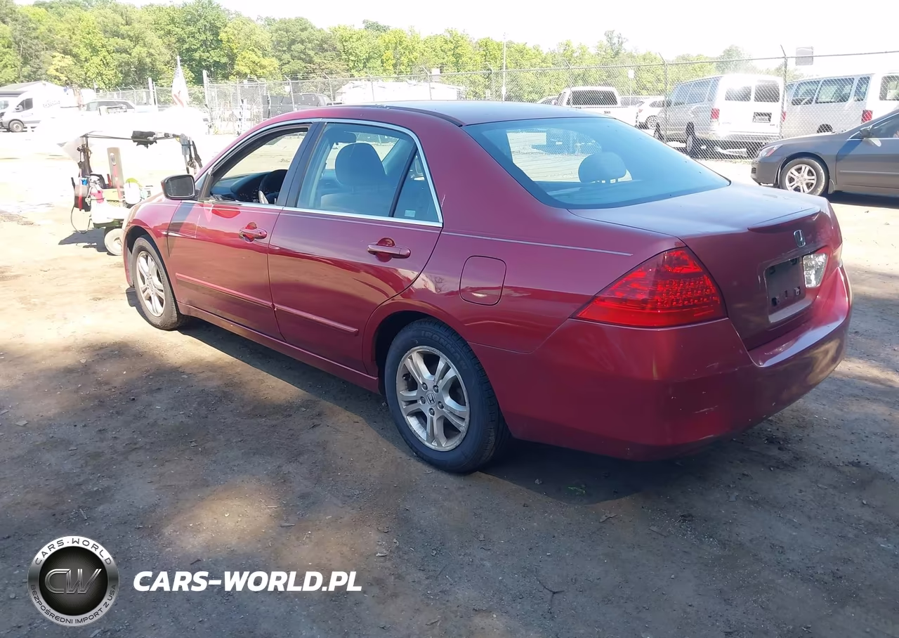 2007 Honda Accord 2.4 Ex VIN:1HGCM56707A128229 - 3